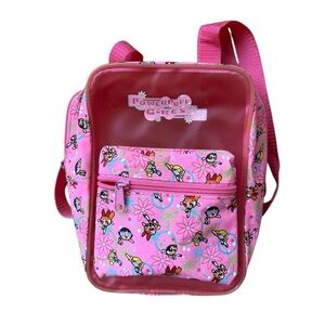 VTG Y2K Cartoon Network The Powerpuff Girls Rare Pink Backpack